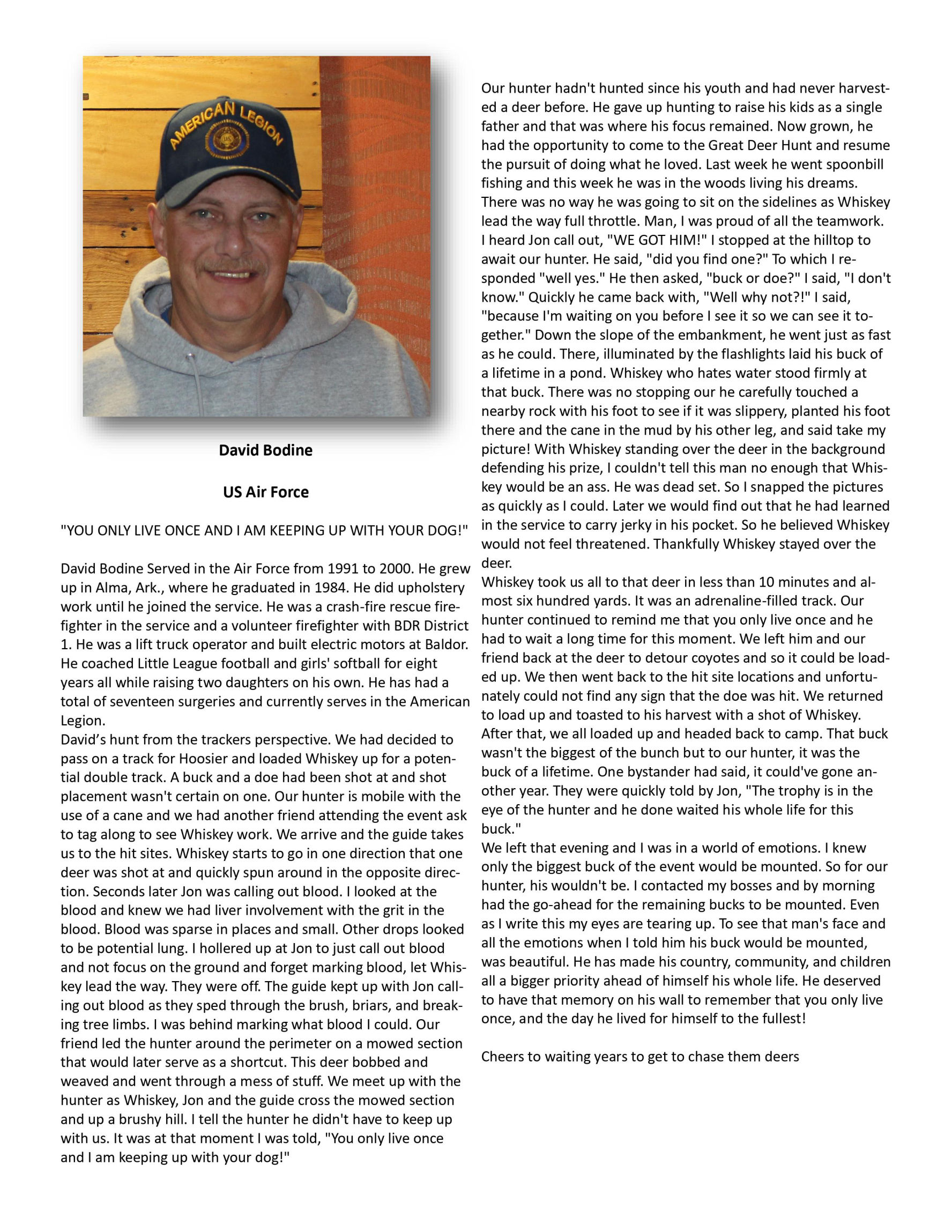 River Bottom Sportsmen The Great Deer Hunt