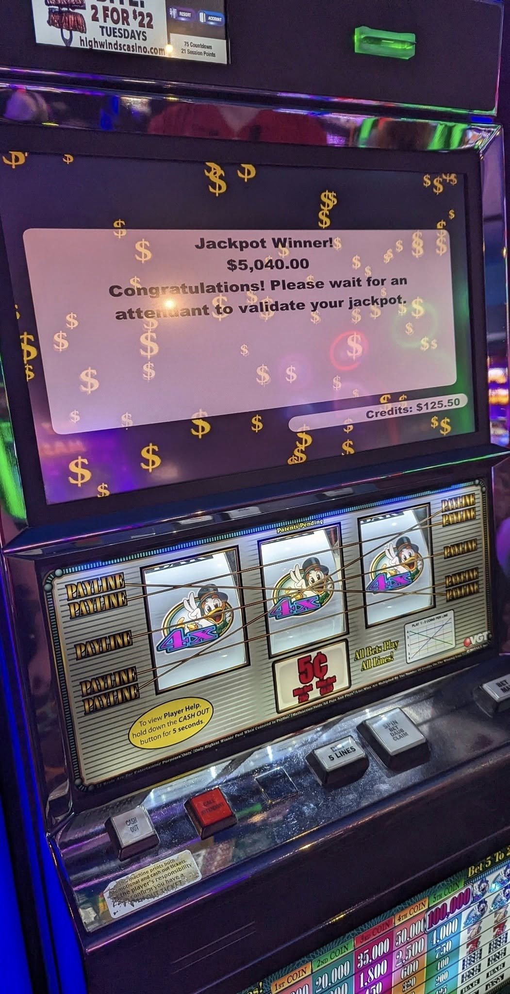 jackpot