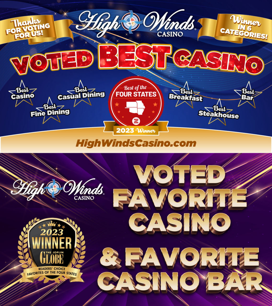 High Winds Casino Awards