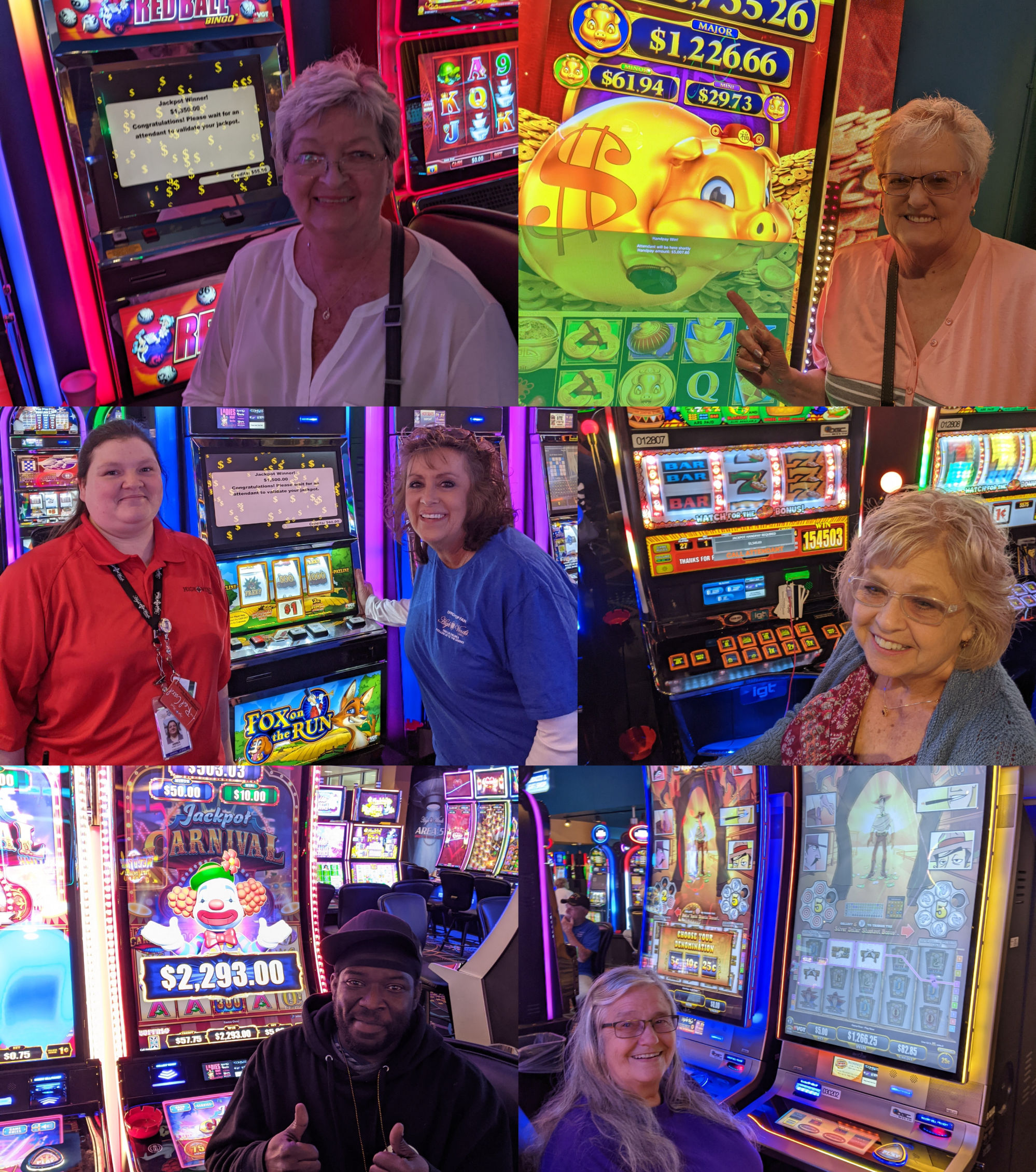 Jackpot Winners