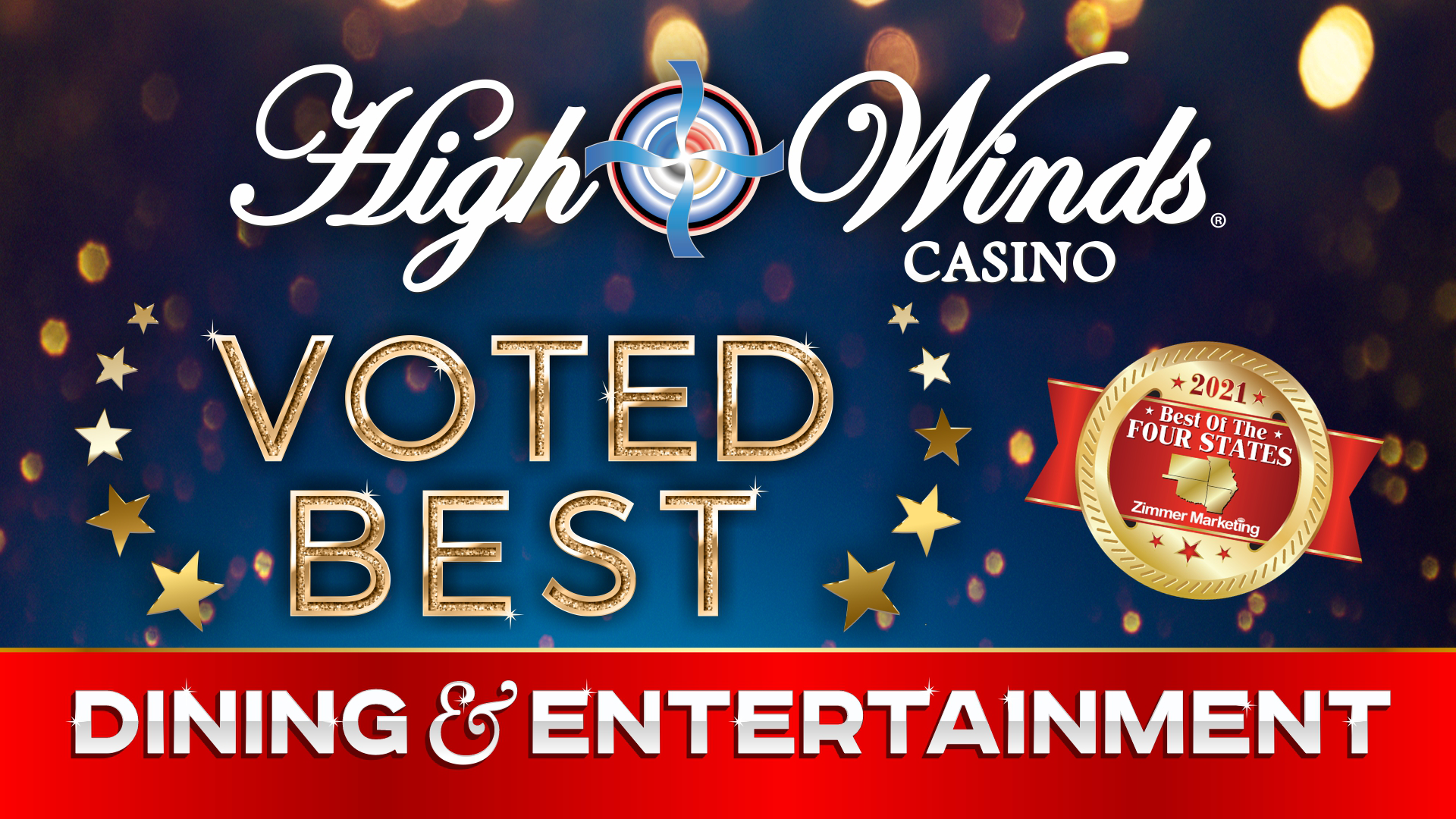 Voted Best Dining & Entertainment